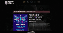 Desktop Screenshot of prettylightsmusic.com
